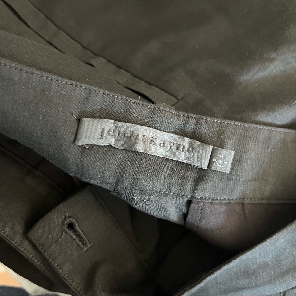 Jenni Kayne Black Wide-Leg Trousers - Picture 7 of 8